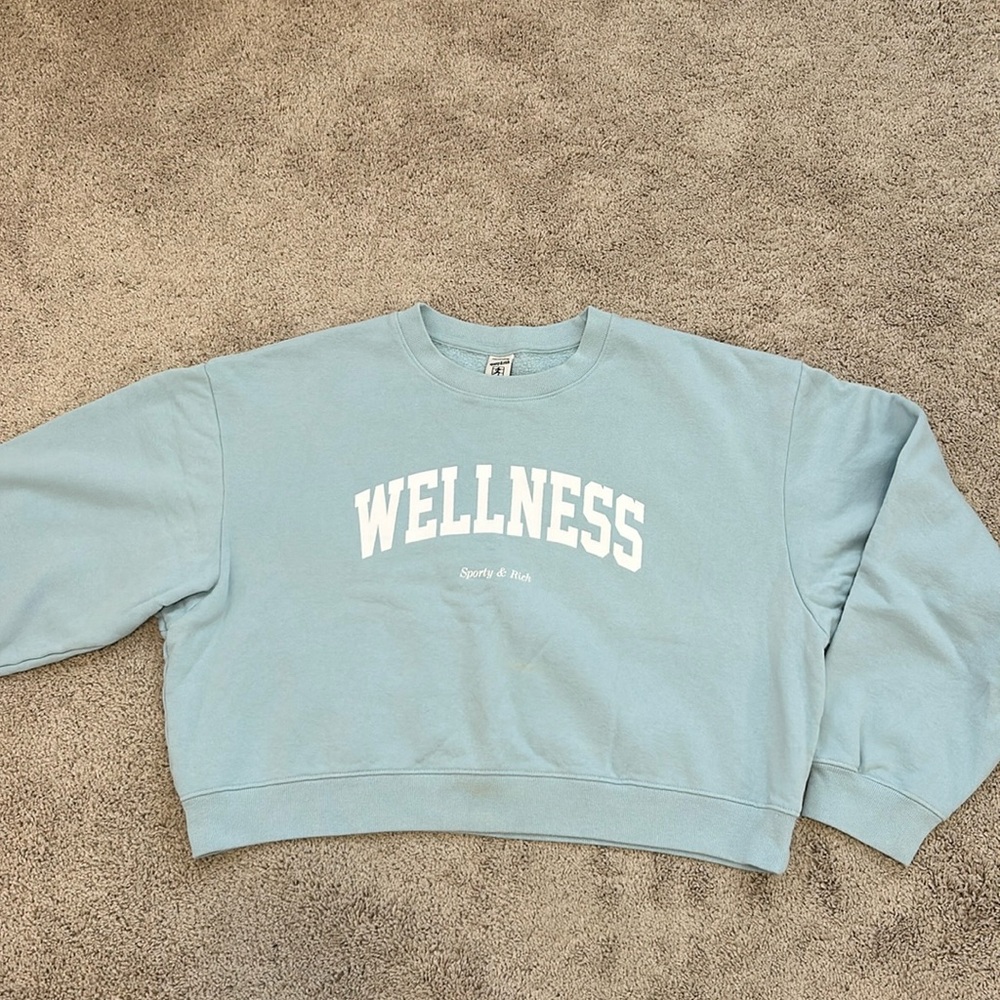 Sporty & Rich crop sweater